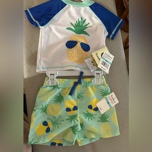 Little boys swim set